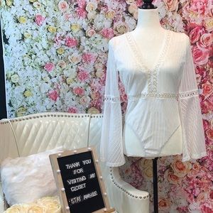 COPY - White Fashion Nova bodysuit